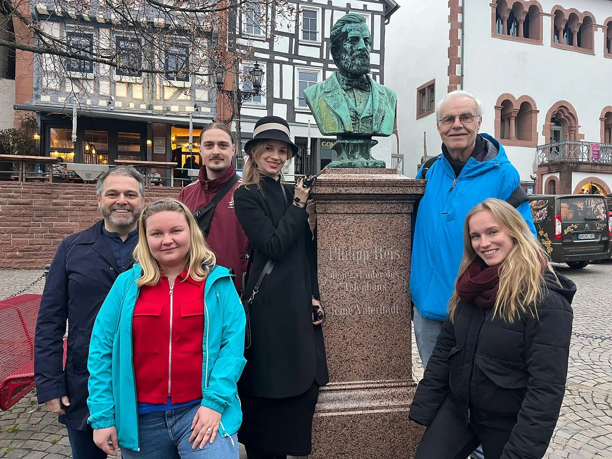 Stadtführung für junge Schriftsteller aus Bosnien, Österreich und Serbien