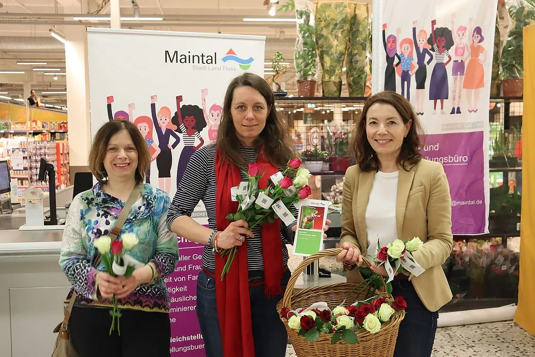 Rosen zum Weltfrauentag