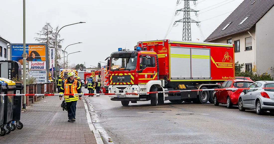 Weiße Substanz in Briefumschlag: Drei Verletzte in Hanau
