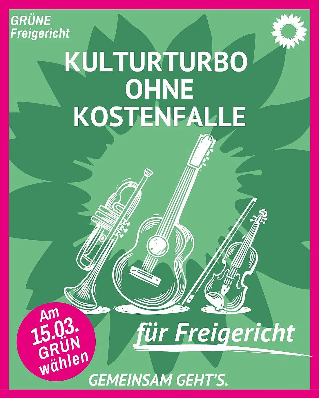 Grüne: Musikzentrum kann Chance für die Region sein