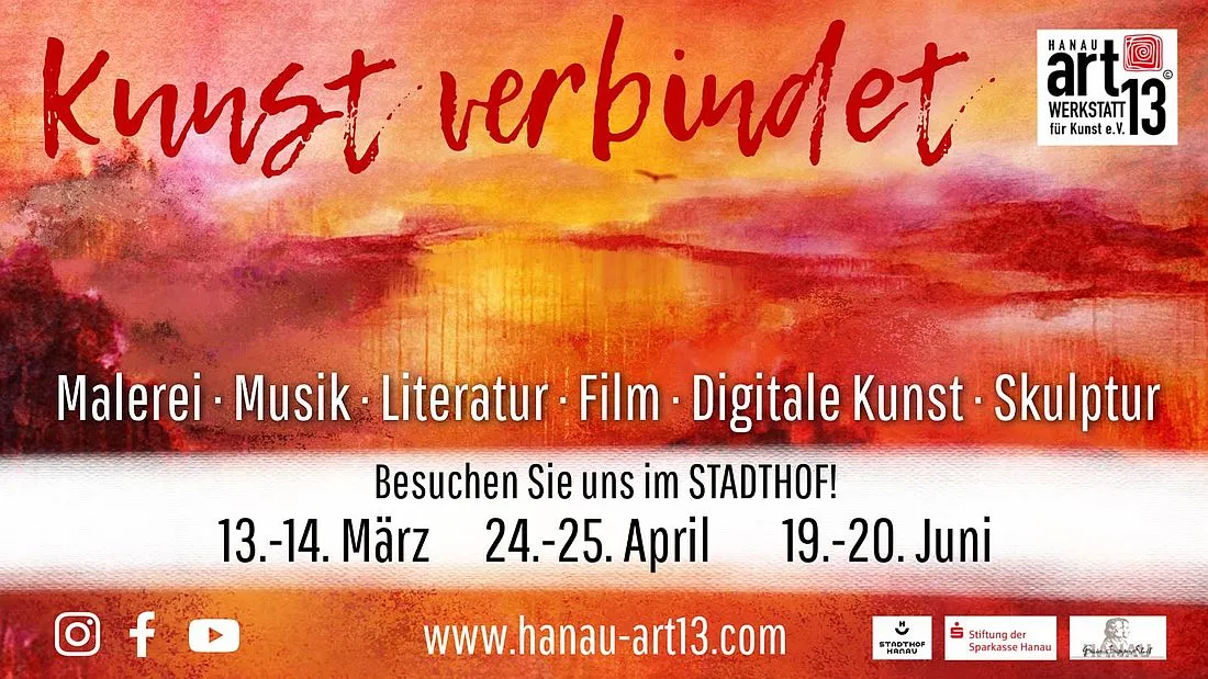 Art13 verwandelt Stadthof Hanau in lebendiges Atelier
