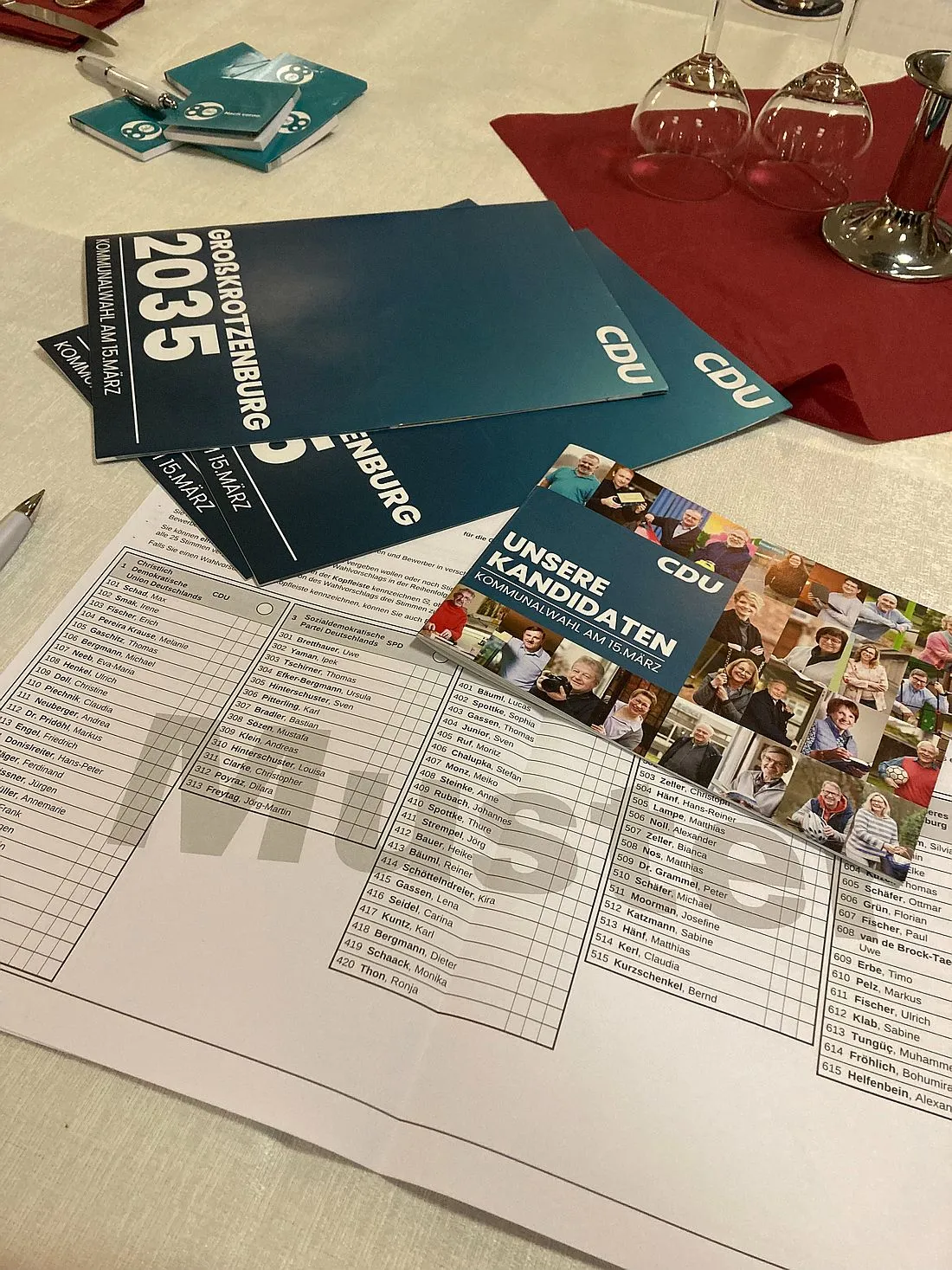 CDU informiert über Wahlverfahren und Wahlprogramm
