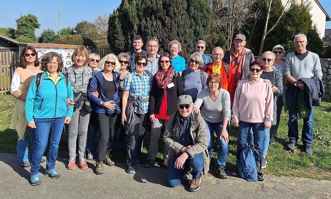SKV Büdesheim: Erste Tour der Wandergruppe