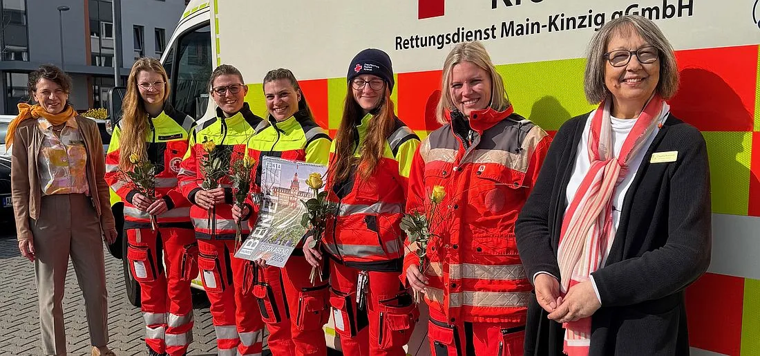 Gelbe Rosen für Heldinnen des Alltages