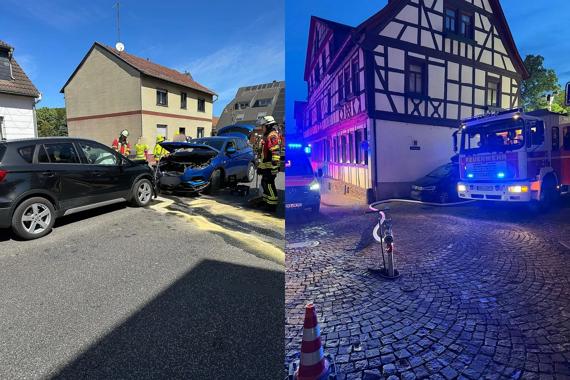 Einsatzreicher Start in den Mai fordert Feuerwehr Gelnhausen