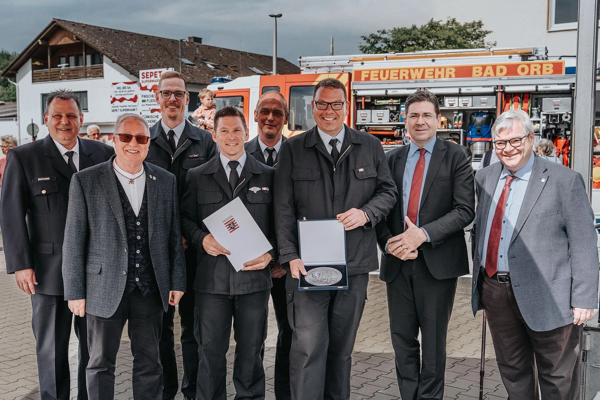 125 Jahre Brandschutz: Landesehrenplakette für Feuerwehr Bad Orb