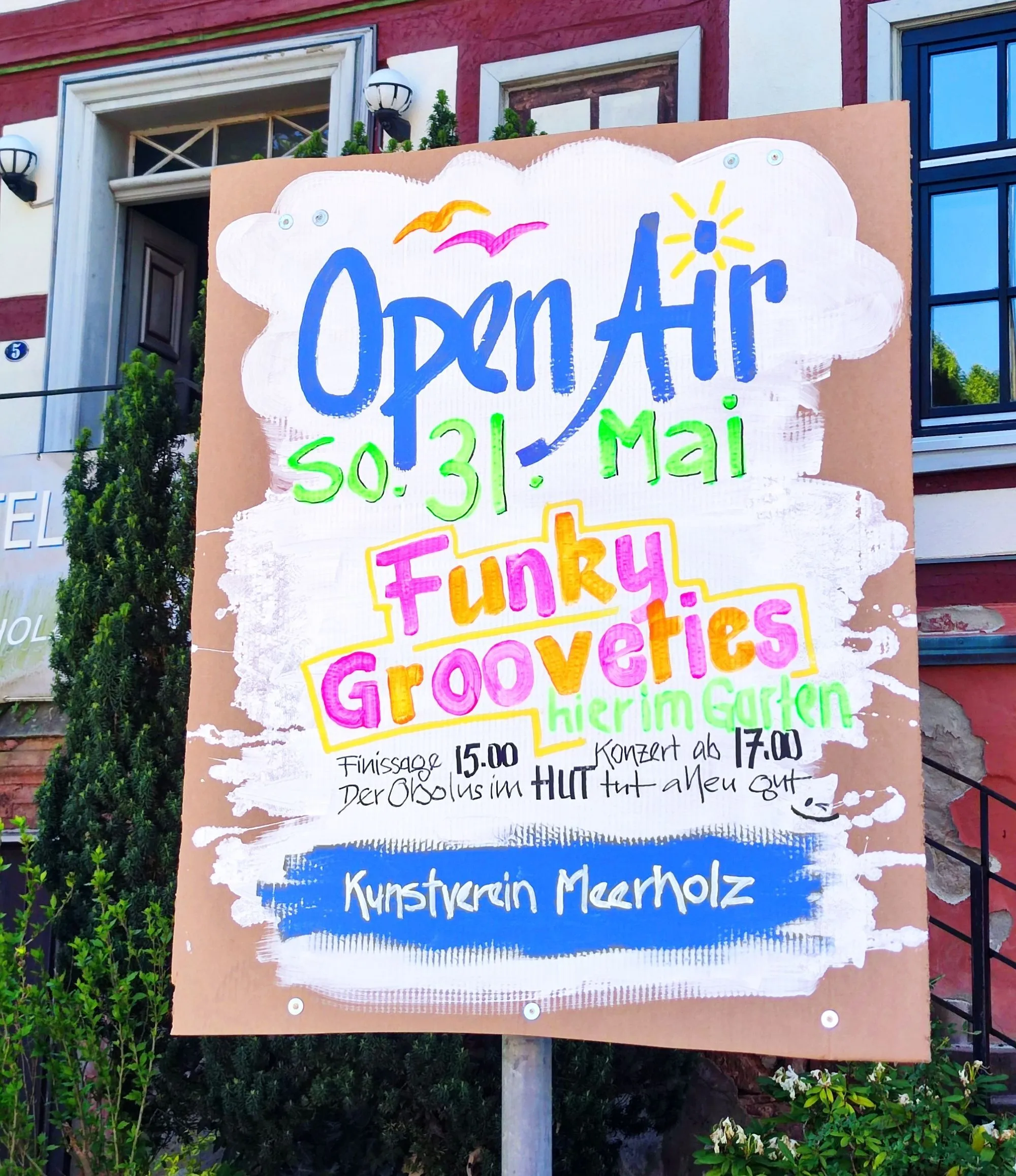 Finissage der Ausstellung „Auf ganzer Linie“ mit Livekonzert der "Funky Grooveties"