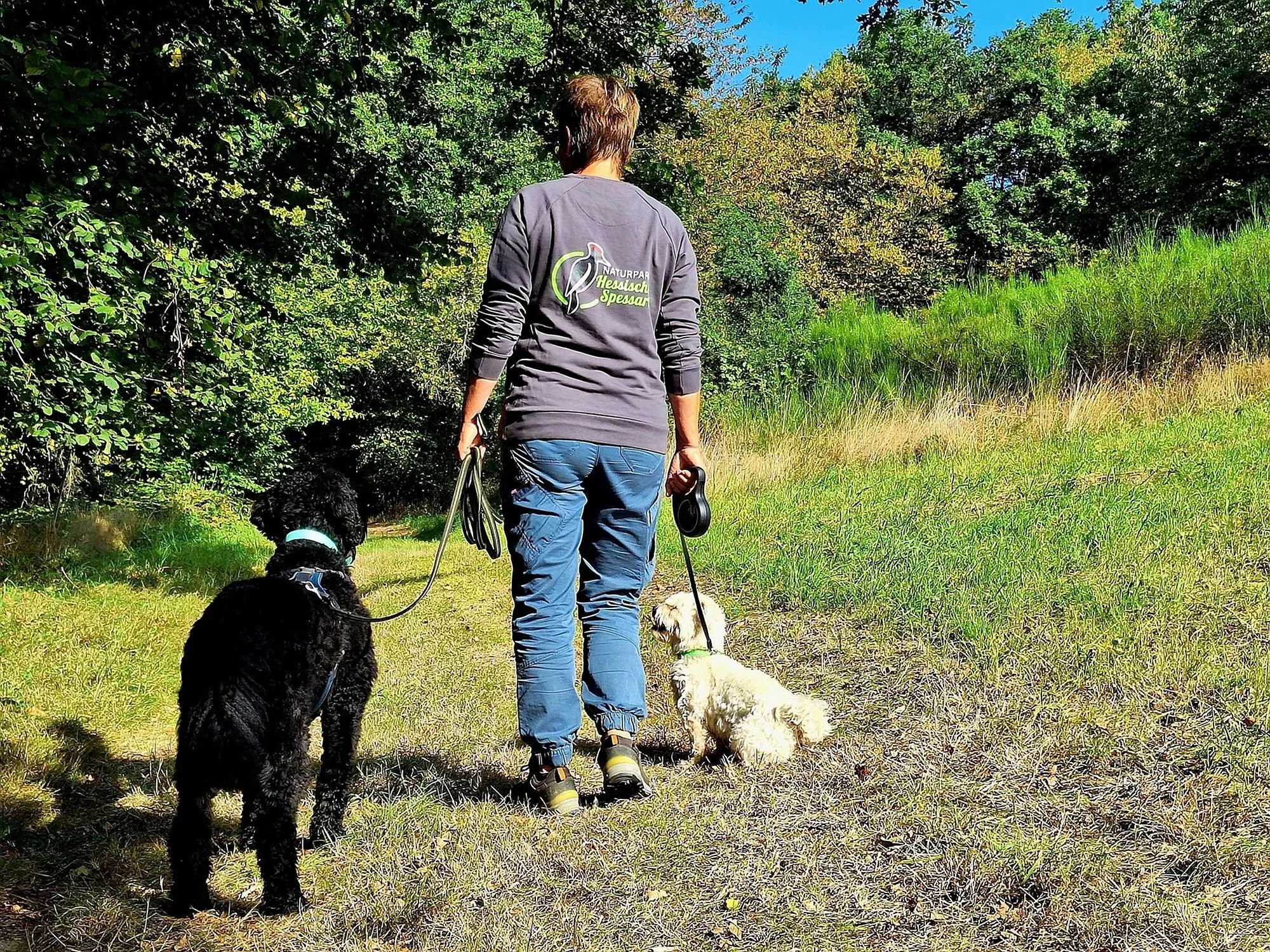 Mit Struppi strolchen durch Wald und Flur