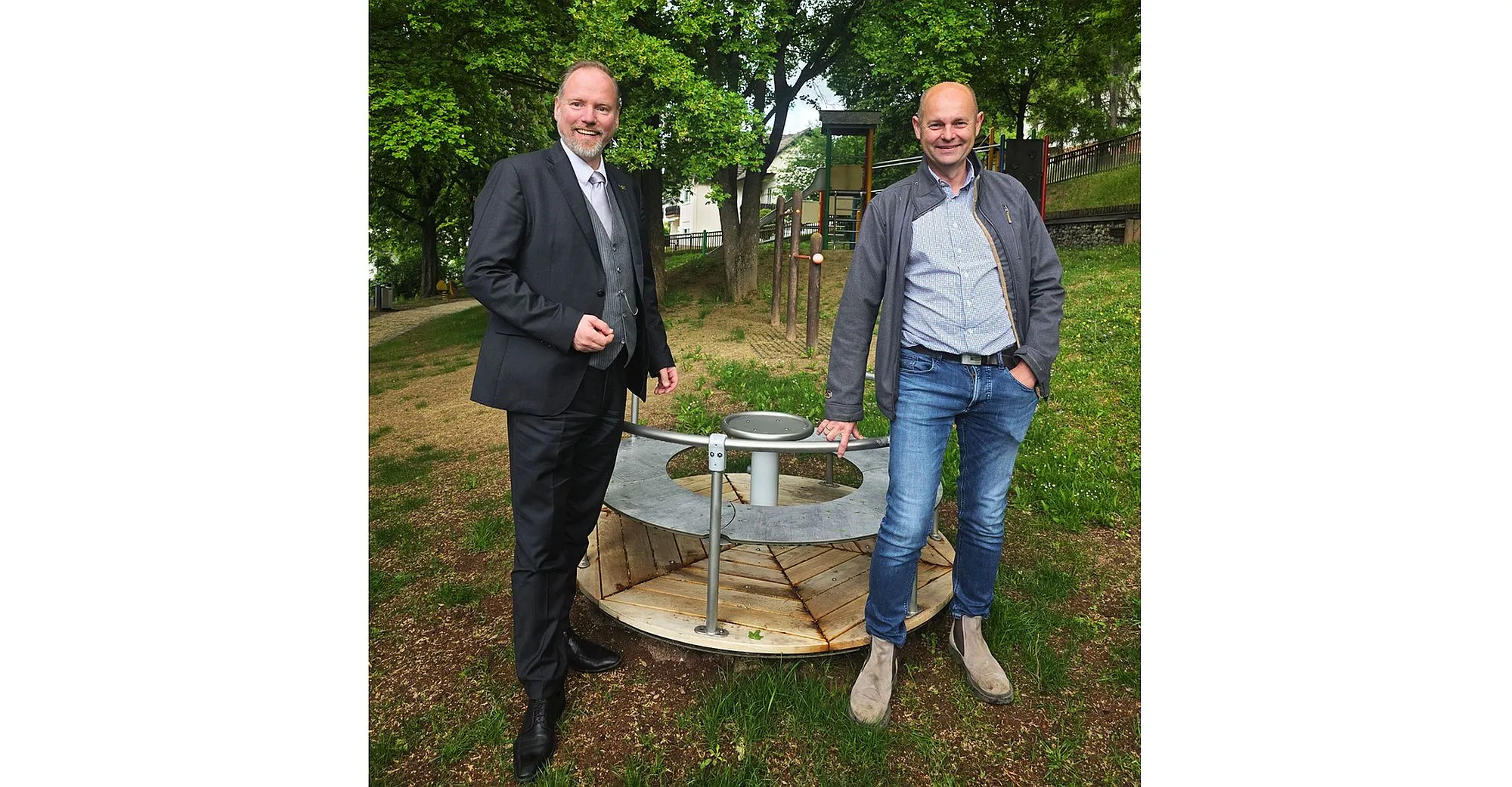 Spielplatz in Roth fit für den Sommer