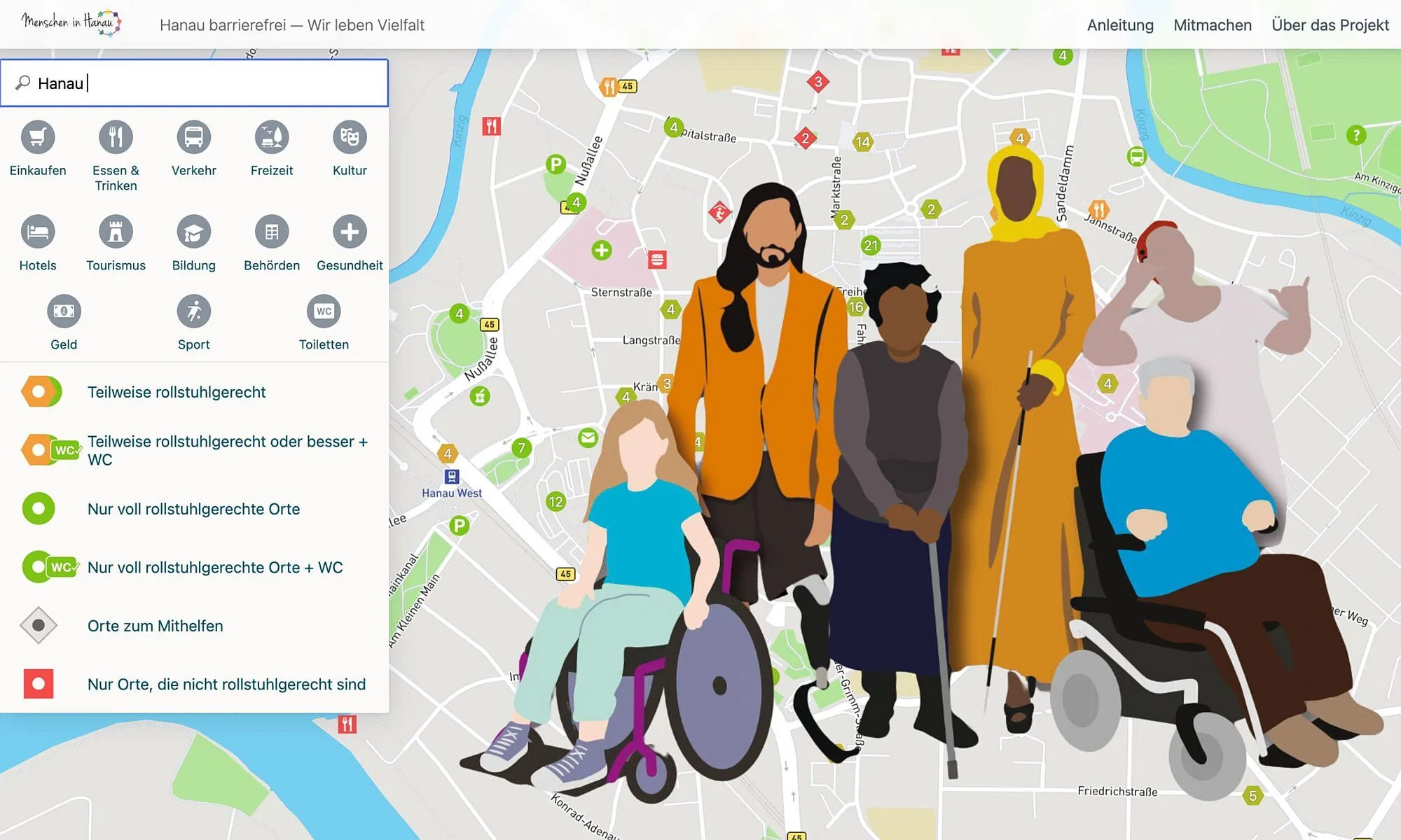 Gemeinsam für barrierefreies Hanau: Großes Mapping-Event startet
