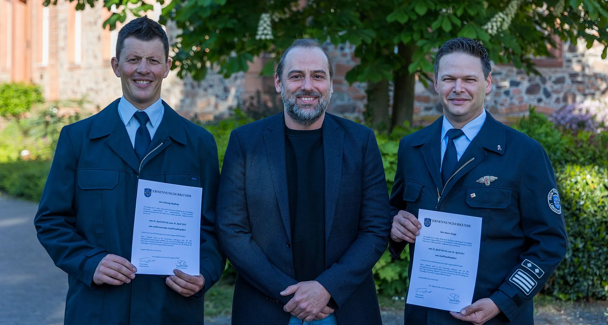 Langenselbold: Neue Stadtbrandinspektion im Amt