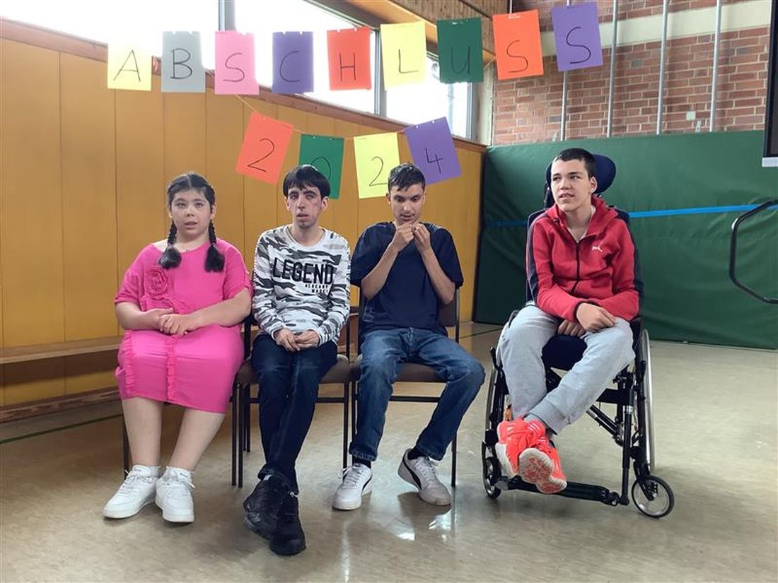 Von links: Snizhana Denchyk, Jens Sallmann, Millad Schersadeh, Robert Julian Hanca.