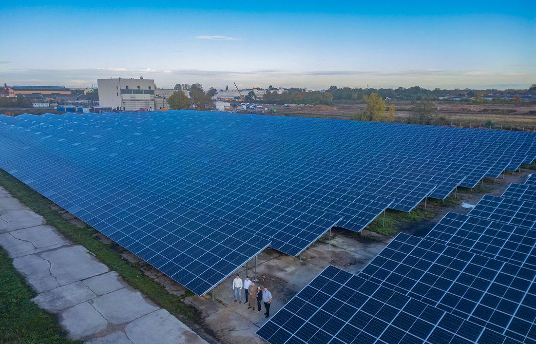 Hanau: Erster Photovoltaik-Park produziert zehn Millionen Kilowattstunden
