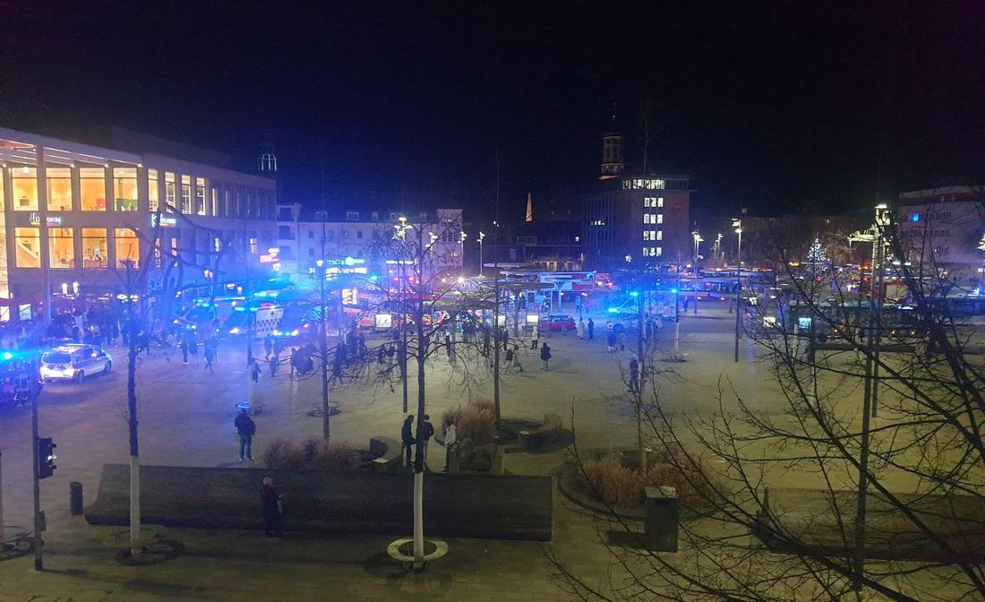 Eilmeldung: Großeinsatz in Hanauer Innenstadt