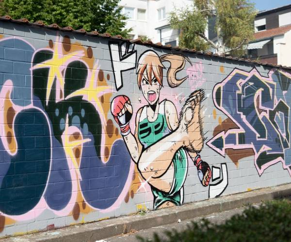 Kunst im öffentlichen Raum: „Gärtnerstraßen-Jam“ sorgt für bunte Wände