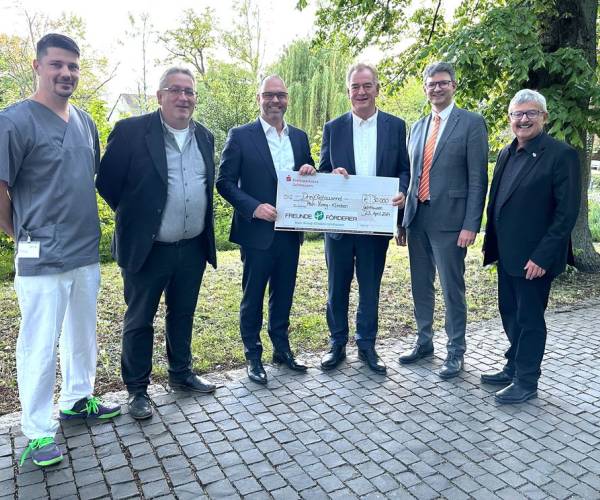 Krankenhaus Gelnhausen: Freunde und Förderer spenden 30.000 Euro