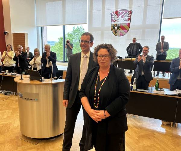 Kreistag: Vize-Landrätin Susanne Simmler (SPD) verabschiedet