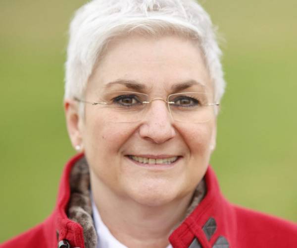 Bürgermeisterwahl: Info-Stand von Carmen Brönner
