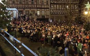 Heilig Abend 2024: Open-Air Gottesdienst auf dem Untermarkt in Gelnhausen