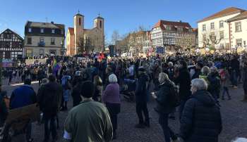 Gelnhausen: 3.000 Teilnehmer bei "Demo gegen rechts"