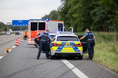 Verkehrsunfall A3 - Seligenstadt