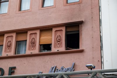 Zimmerbrand in Hotel