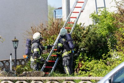 Dachstuhlbrand in Mühlheim am Main