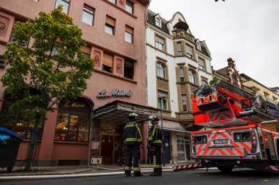 Zimmerbrand in Hotel
