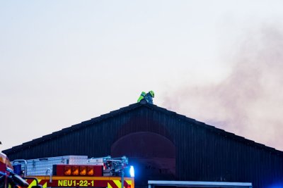 Dachstuhlbrand in Neuberg-Ravolzhausen
