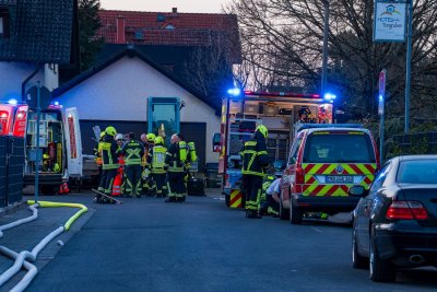Dachstuhlbrand in Neuberg-Ravolzhausen