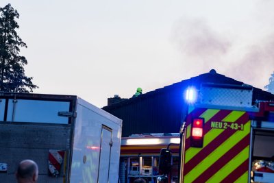 Dachstuhlbrand in Neuberg-Ravolzhausen