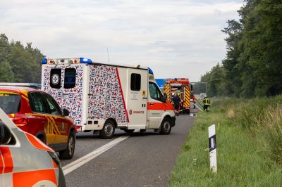 Verkehrsunfall A3 - Seligenstadt