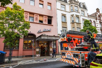 Zimmerbrand in Hotel
