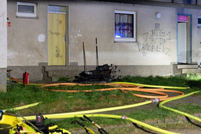 Brand in Übergangswohnheim – 3 Personen gerettet – Wohnhaus unbewohnbar