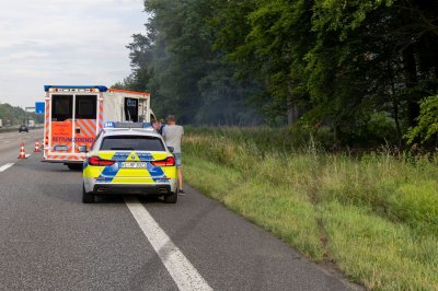 Verkehrsunfall A3 - Seligenstadt