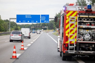Verkehrsunfall A3 - Seligenstadt