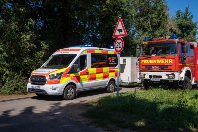 Brennender Holzpolter sorgt für größeren Einsatz
