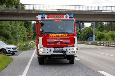 Verkehrsunfall A3 - Seligenstadt