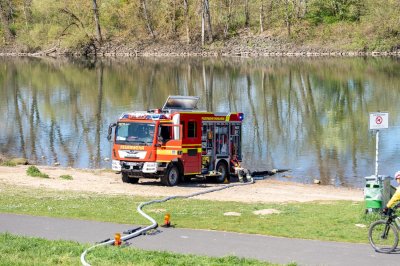 Dachstuhlbrand in Mühlheim am Main