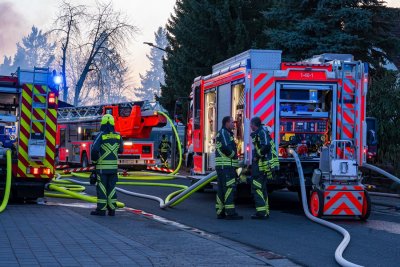 Dachstuhlbrand in Neuberg-Ravolzhausen