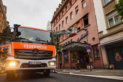 Zimmerbrand in Hotel