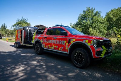 Brennender Holzpolter sorgt für größeren Einsatz