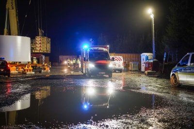 Absturz im Windrad – Zwei Arbeiter tödlich verunglückt