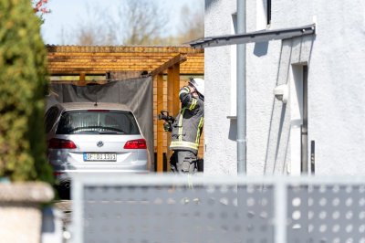 Dachstuhlbrand in Mühlheim am Main