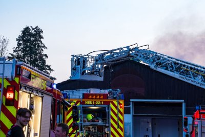 Dachstuhlbrand in Neuberg-Ravolzhausen