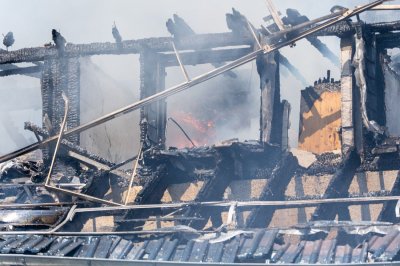 Dachstuhlbrand in Mühlheim am Main