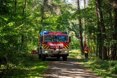 Brennender Holzpolter sorgt für größeren Einsatz