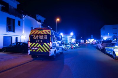 Brand in Übergangswohnheim – 3 Personen gerettet – Wohnhaus unbewohnbar